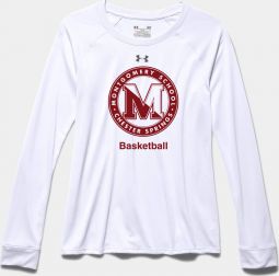 Women's Under Armour L/S Locker Shirt, White